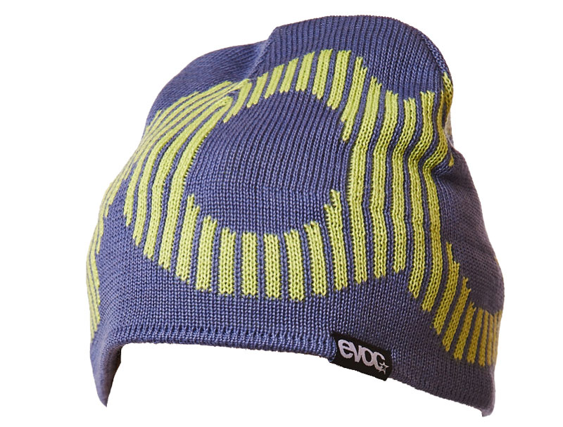 BEANIE LOGO - stone/lime