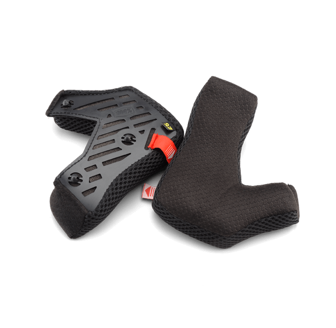 100% - Ricambio AIRCRAFT Cheek Pad Kit - 30mm (XS, L)