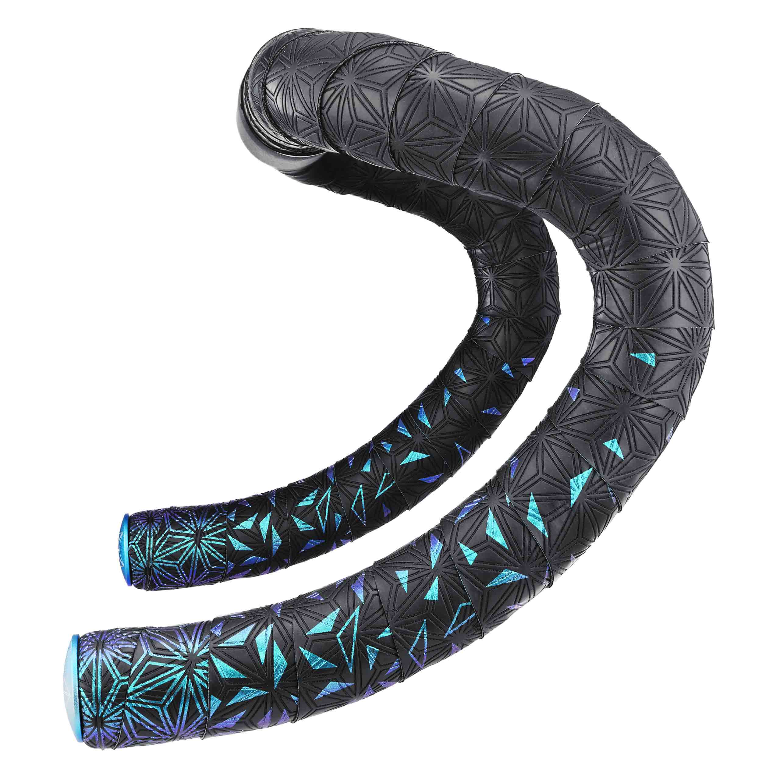 Supacaz - Nastro Super Sticky Kush - Star Fade - Blue Refractor Supacaz - Nastro Super Sticky Kush - Star Fade - Blue Refractor