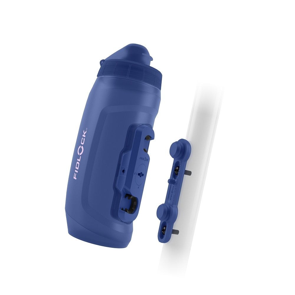 TWIST bottle 590 + bike base - Motion blue
