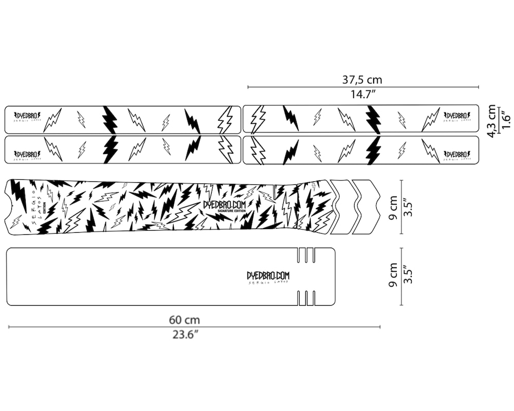 DYEDBRO - Protezione telaio SERGIO LAYOS MTB