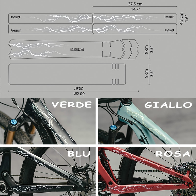 DYEDBRO - Protezione telaio LIGHTNING