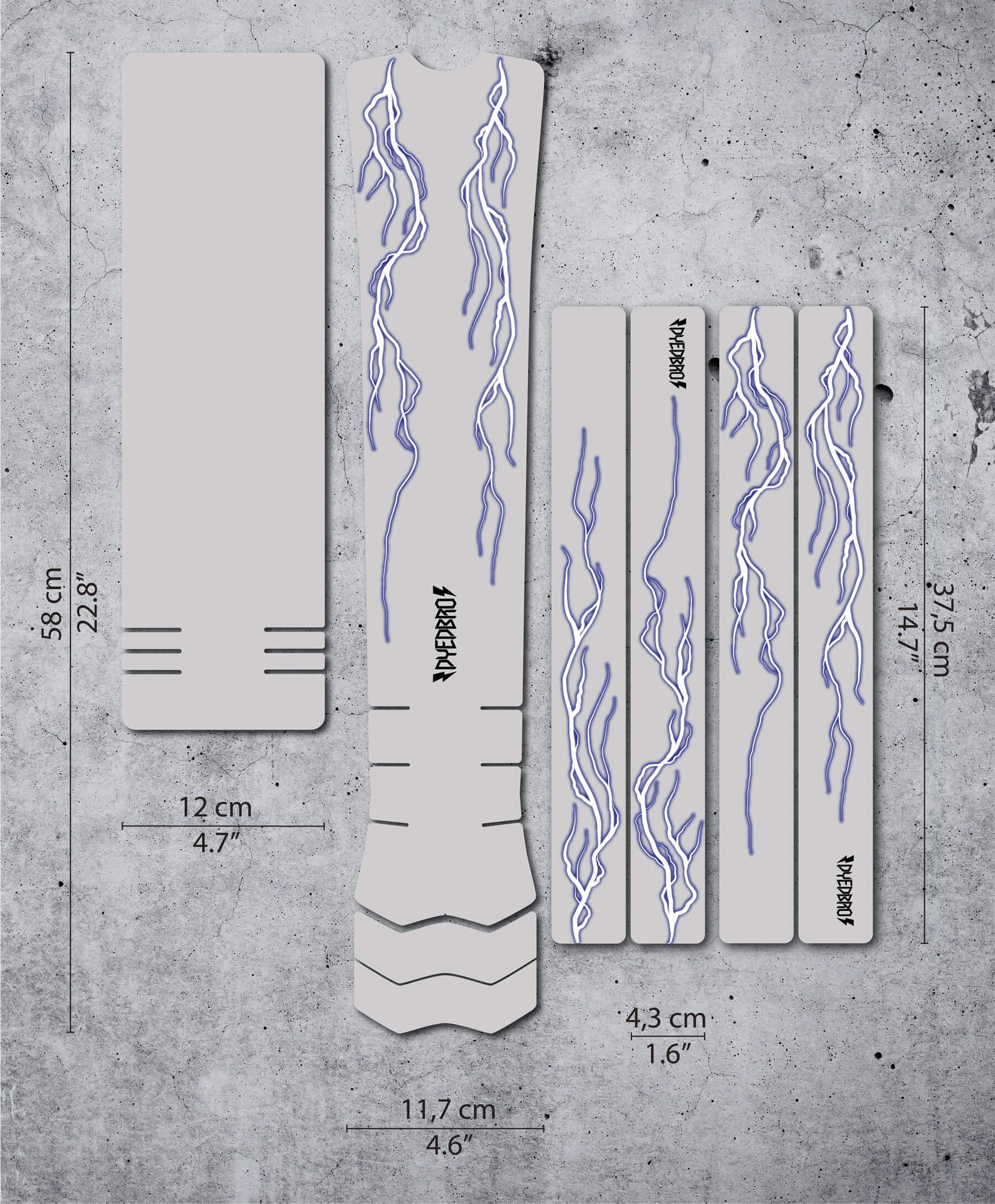 DYEDBRO - Protezione telaio E-BIKE LIGHTNING