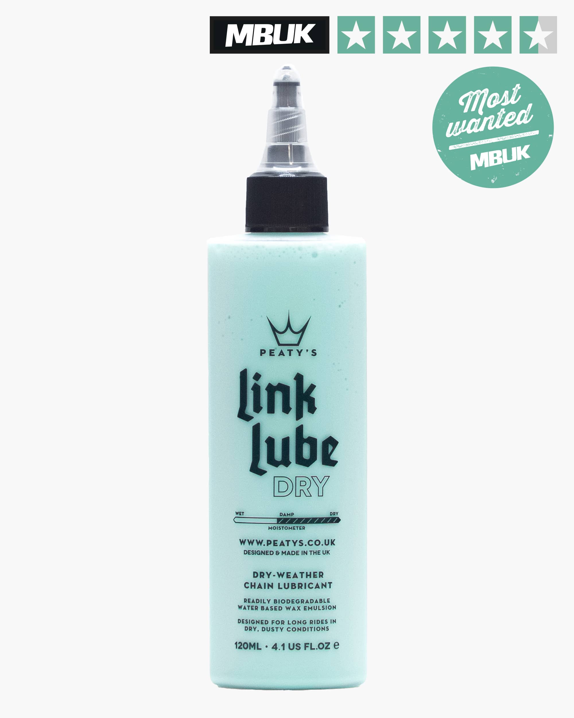 Peaty's - LinkLube Dry 120ml