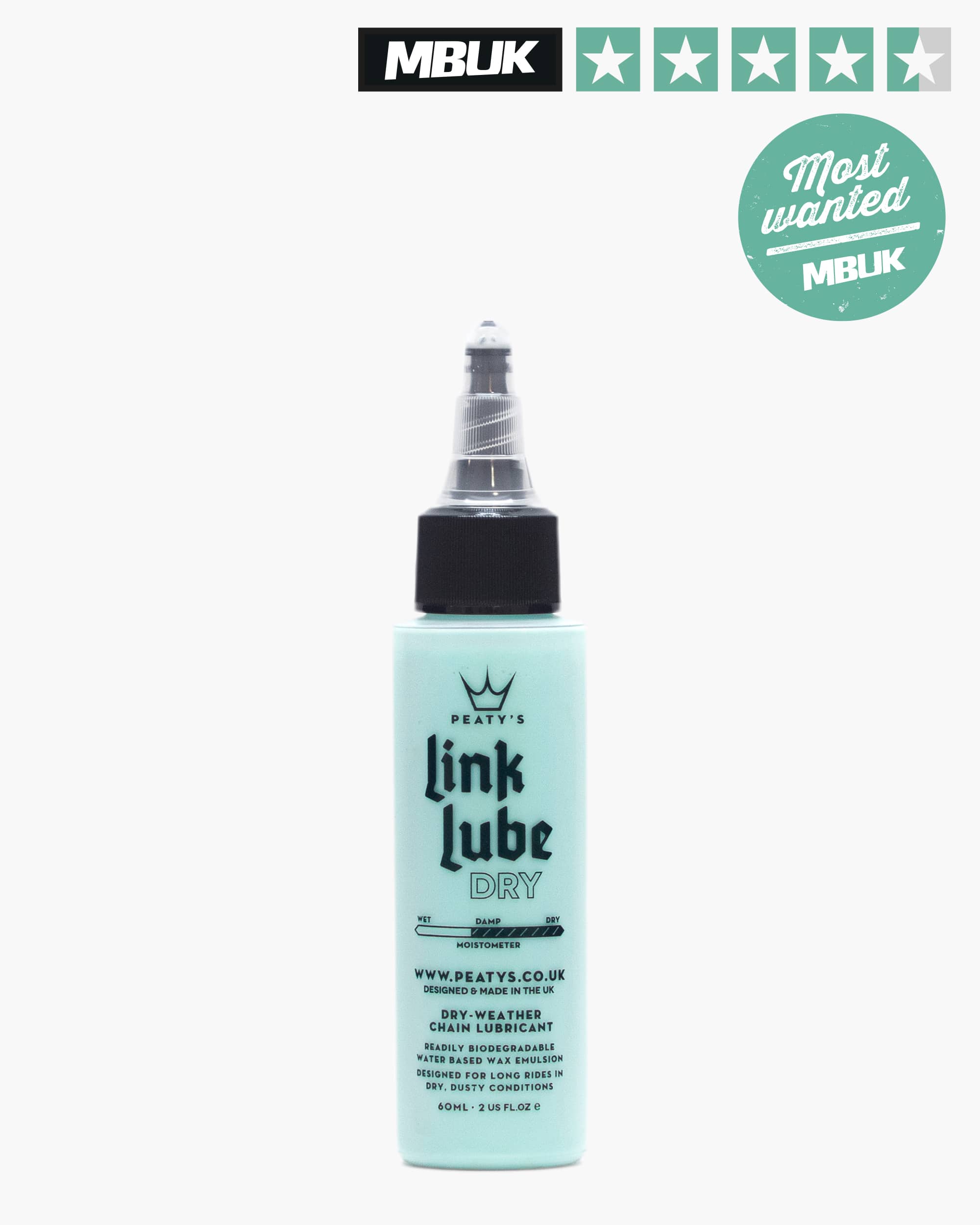 Peaty's - LinkLube Dry 60ml