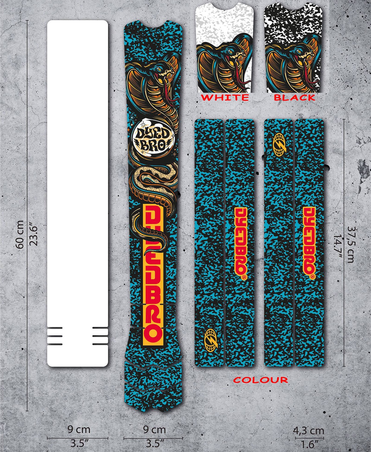 DYEDBRO - Protezione telaio RRR x DYEDBRO