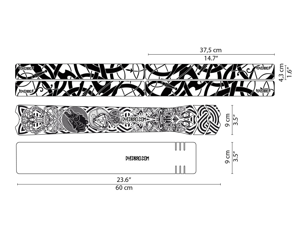 DYEDBRO - Protezione telaio VIKING